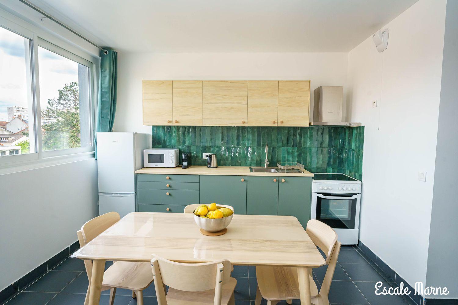 Escale-Marne Fr - 202 - Free Parking - Free Luggage Storage - All Equipped - Linen Included - Washing Machine - 10Mn Walk Metro 8 - Rer A - Panoramic View - From 1 To 14 Guests Maisons-Alfort Exterior foto