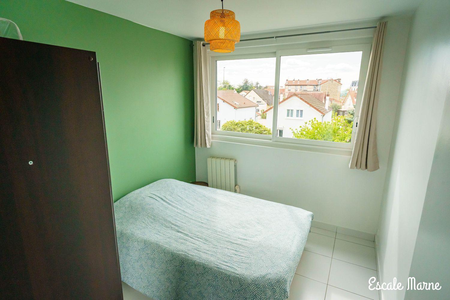 Escale-Marne Fr - 202 - Free Parking - Free Luggage Storage - All Equipped - Linen Included - Washing Machine - 10Mn Walk Metro 8 - Rer A - Panoramic View - From 1 To 14 Guests Maisons-Alfort Zimmer foto