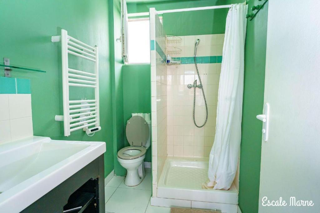 Escale-Marne Fr - 202 - Free Parking - Free Luggage Storage - All Equipped - Linen Included - Washing Machine - 10Mn Walk Metro 8 - Rer A - Panoramic View - From 1 To 14 Guests Maisons-Alfort Exterior foto