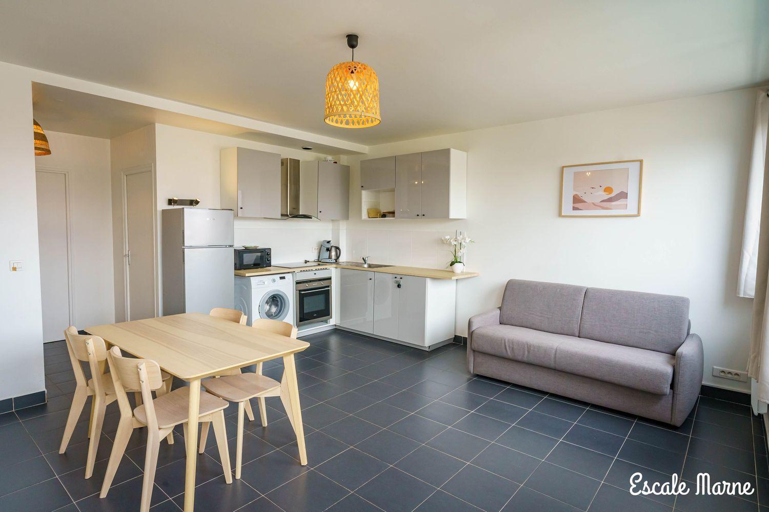 Escale-Marne Fr - 202 - Free Parking - Free Luggage Storage - All Equipped - Linen Included - Washing Machine - 10Mn Walk Metro 8 - Rer A - Panoramic View - From 1 To 14 Guests Maisons-Alfort Exterior foto